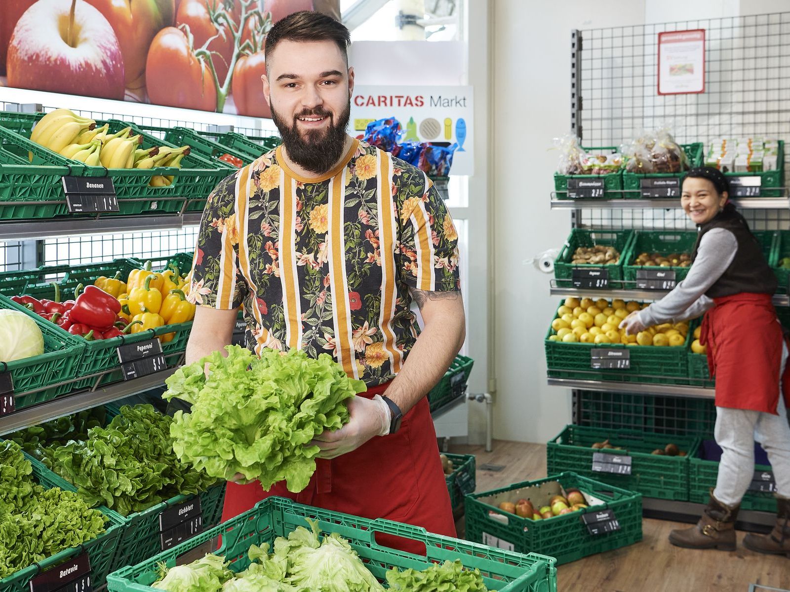 Der Caritasmarkt in Bern für Leute mit knappem Budget
