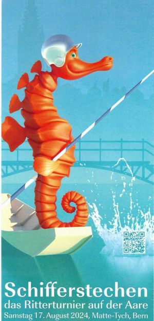 Flyer für das Schifferstechen (Anlass vom August 2024)