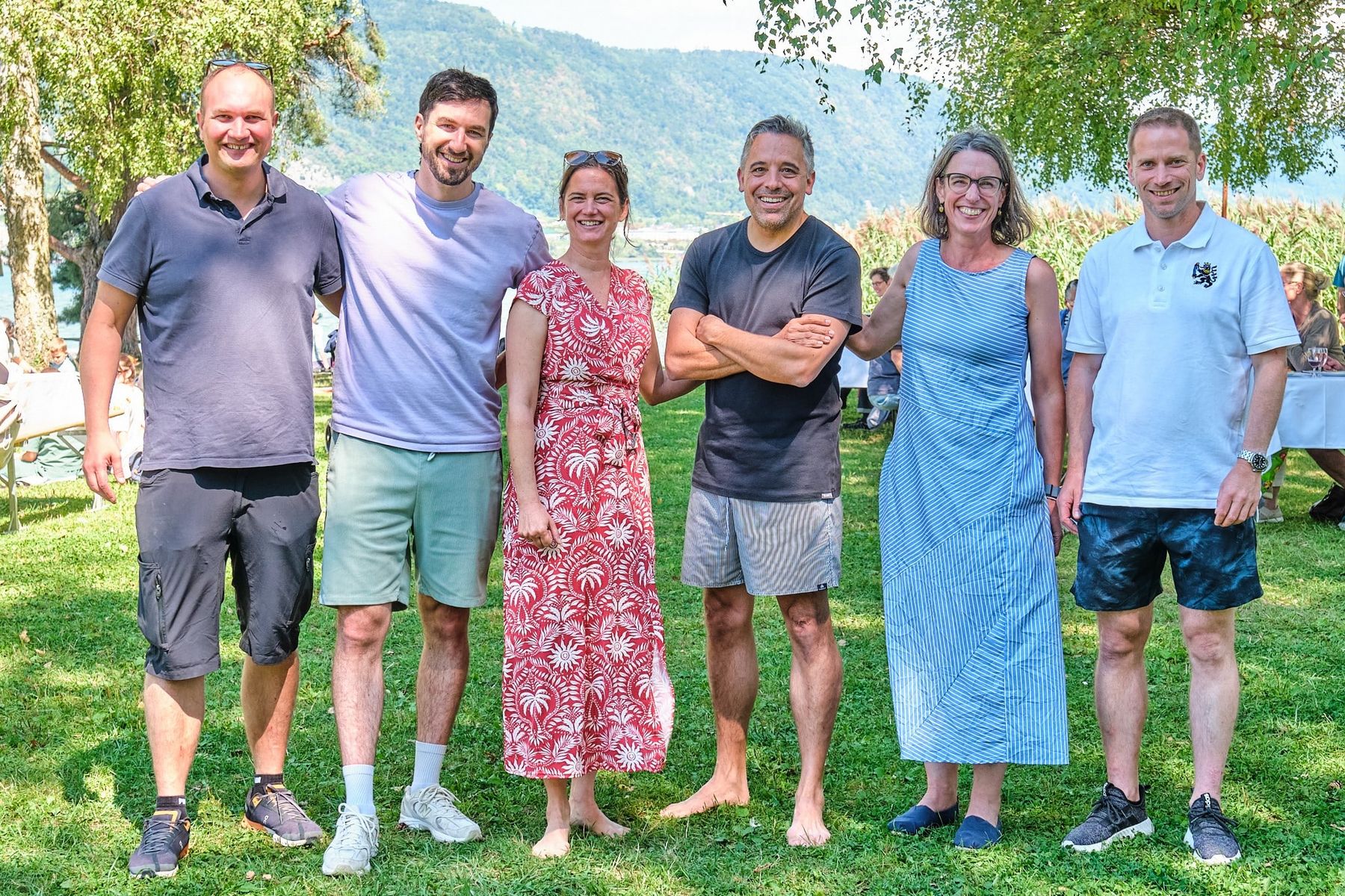 Mitglieder der Zunfgesellschaft Ober-Gerwern bei einem Anlass