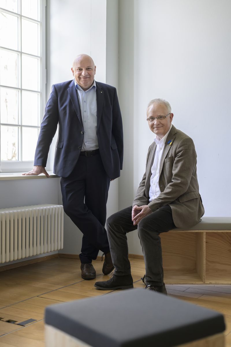 Bruno Wild und Christophe von Werdt Porträt